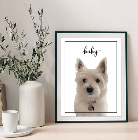 Personalized Pet Photo Holiday & Standard Prints - PrintChicks