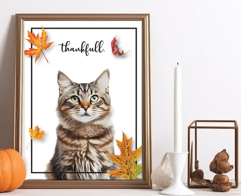 Custom Pet Photo Holiday Prints - PrintChicks